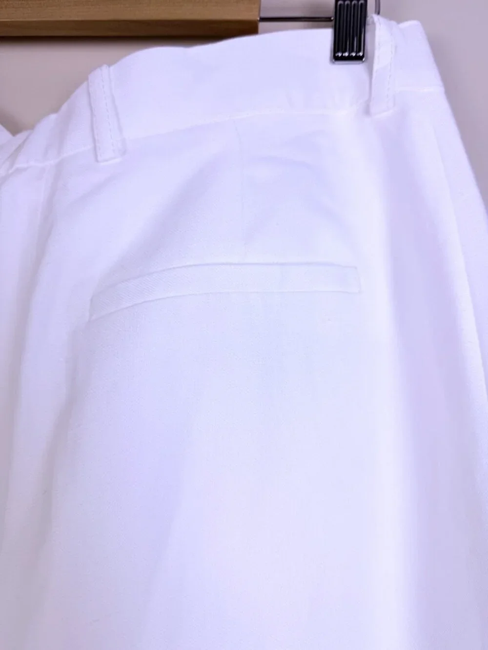 NWT COS Wide Leg Linen Blend Tailored Trousers Size 12